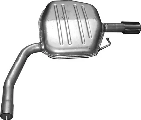 Endschalldämpfer hinten POLMO 31.23