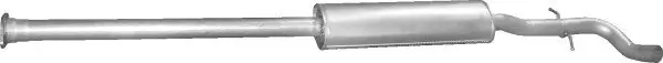 Mittelschalldämpfer POLMO 31.249