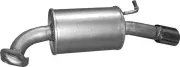 Endschalldämpfer hinten POLMO 44.02
