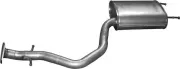 Endschalldämpfer hinten POLMO 44.03