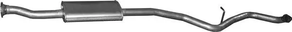 Mittelschalldämpfer mitte POLMO 46.52
