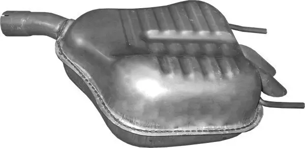 Endschalldämpfer hinten POLMO 48.11