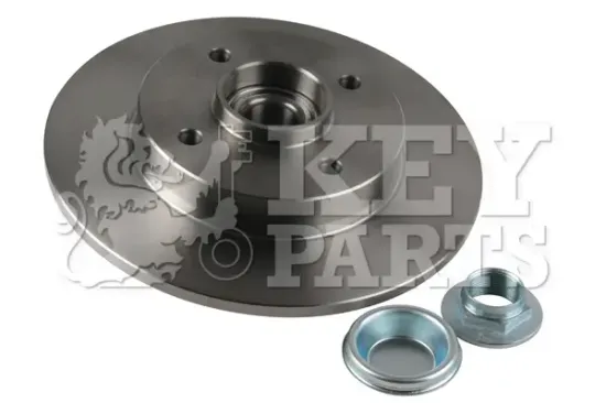 Bremsscheibe Hinterachse KEY PARTS KBD5808S Bild Bremsscheibe Hinterachse KEY PARTS KBD5808S