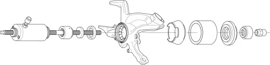Spindel, Abzieher GEDORE KL-0039-1912-1 Bild Spindel, Abzieher GEDORE KL-0039-1912-1