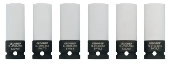 Kraft-Stecknuss-Satz GEDORE KL-0100-81 K Bild Kraft-Stecknuss-Satz GEDORE KL-0100-81 K