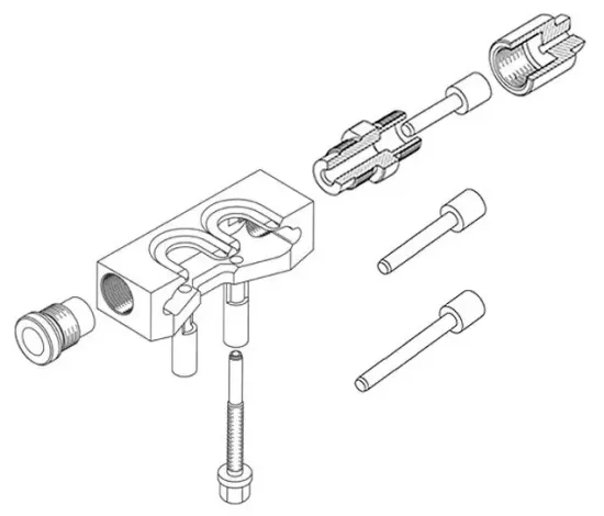 Ausdrücker, Querlenkerklemmschraube links rechts GEDORE KL-0250-40 Bild Ausdrücker, Querlenkerklemmschraube links rechts GEDORE KL-0250-40