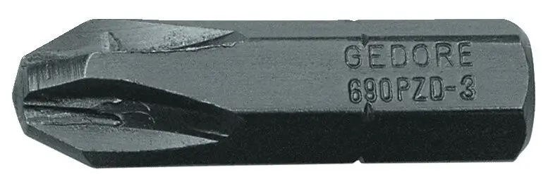 Schrauberbit-Satz GEDORE 690 PZD 3 S-010