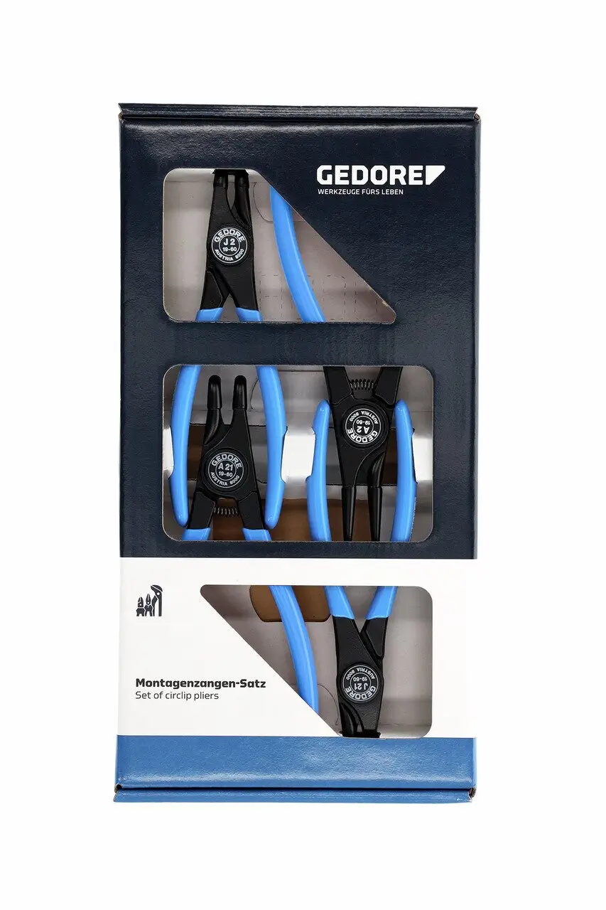 Zangensatz, Sicherungsringe GEDORE S 8000