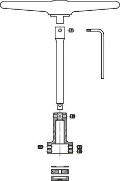 Gewindeschneidwerkzeugsatz GEDORE 8553 Bild Gewindeschneidwerkzeugsatz GEDORE 8553