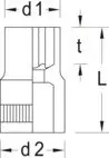 Steckschlüsseleinsatz GEDORE TX 20 E5 Bild Steckschlüsseleinsatz GEDORE TX 20 E5