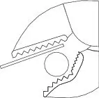 Feststellzange GEDORE 137 7 Bild Feststellzange GEDORE 137 7