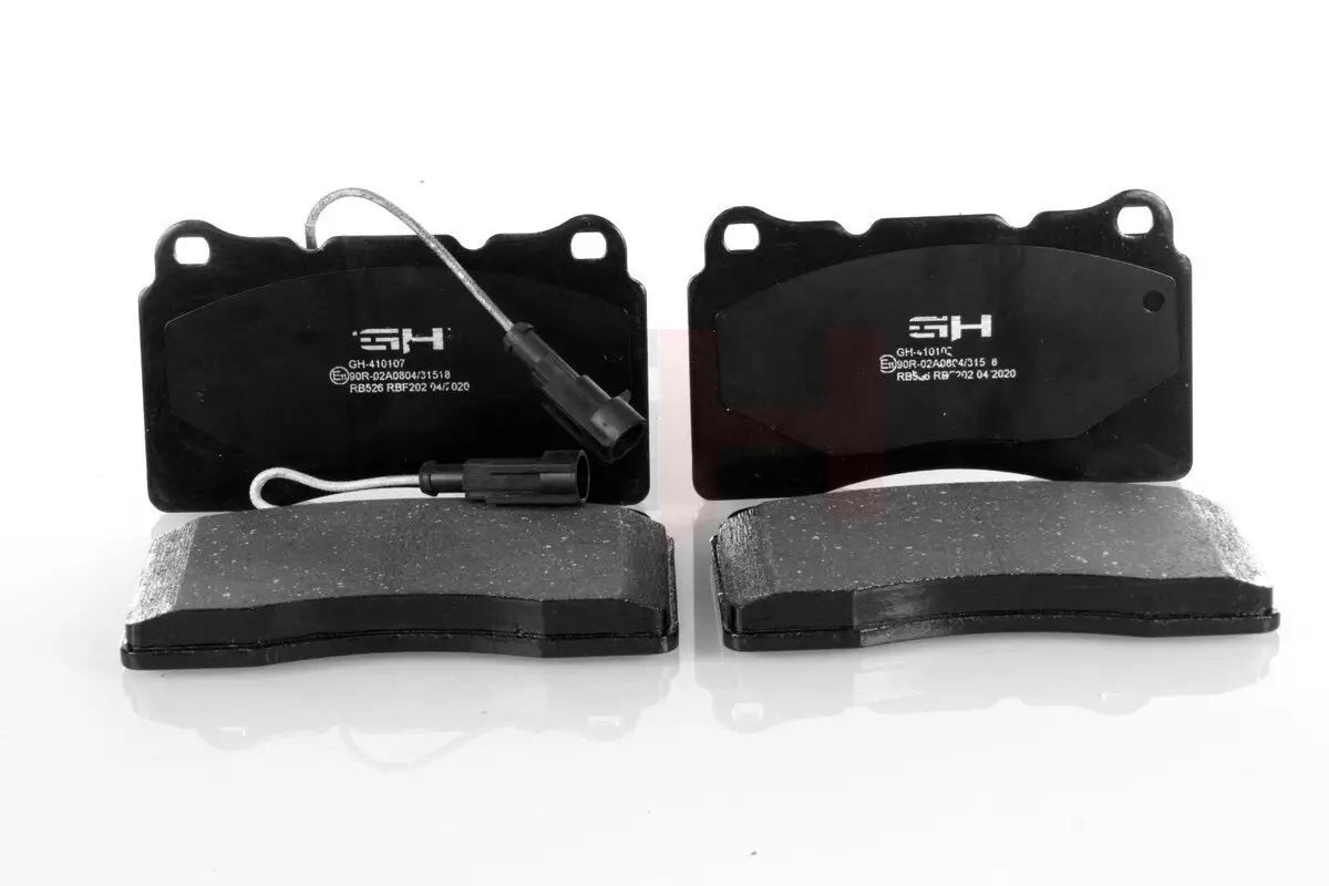 Bremsbelagsatz, Scheibenbremse Vorderachse GH GH-410107