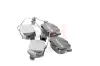 Bremsbelagsatz, Scheibenbremse Hinterachse GH GH-410112 Bild Bremsbelagsatz, Scheibenbremse Hinterachse GH GH-410112