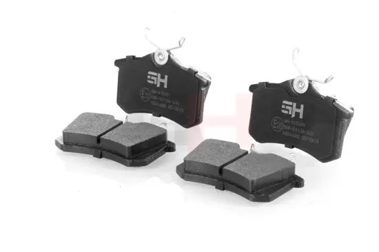 Bremsbelagsatz, Scheibenbremse Hinterachse GH GH-410201 Bild Bremsbelagsatz, Scheibenbremse Hinterachse GH GH-410201