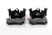 Bremsbelagsatz, Scheibenbremse Hinterachse GH GH-410230