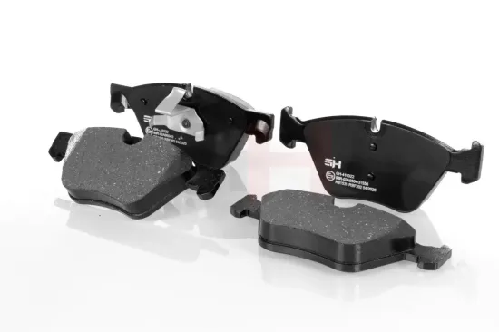 Bremsbelagsatz, Scheibenbremse Vorderachse GH GH-410322 Bild Bremsbelagsatz, Scheibenbremse Vorderachse GH GH-410322