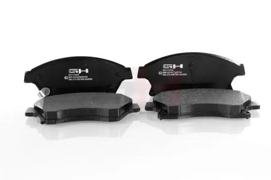 Bremsbelagsatz, Scheibenbremse Vorderachse GH GH-410404 Bild Bremsbelagsatz, Scheibenbremse Vorderachse GH GH-410404