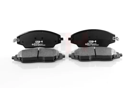 Bremsbelagsatz, Scheibenbremse Vorderachse GH GH-410405 Bild Bremsbelagsatz, Scheibenbremse Vorderachse GH GH-410405