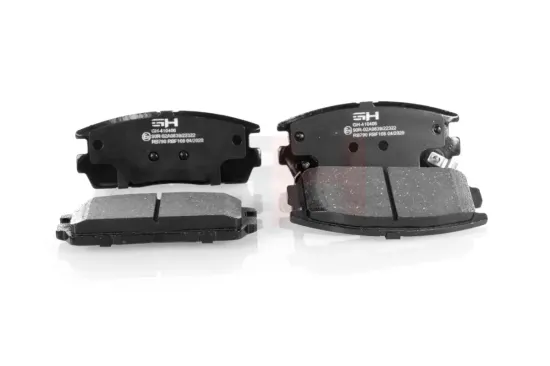 Bremsbelagsatz, Scheibenbremse Hinterachse GH GH-410406 Bild Bremsbelagsatz, Scheibenbremse Hinterachse GH GH-410406