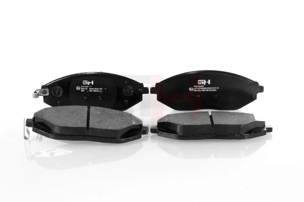 Bremsbelagsatz, Scheibenbremse Vorderachse GH GH-410407