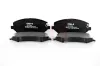 Bremsbelagsatz, Scheibenbremse Vorderachse GH GH-410503 Bild Bremsbelagsatz, Scheibenbremse Vorderachse GH GH-410503