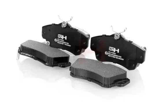 Bremsbelagsatz, Scheibenbremse Vorderachse GH GH-410504 Bild Bremsbelagsatz, Scheibenbremse Vorderachse GH GH-410504