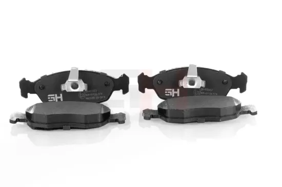 Bremsbelagsatz, Scheibenbremse Vorderachse GH GH-410603 Bild Bremsbelagsatz, Scheibenbremse Vorderachse GH GH-410603