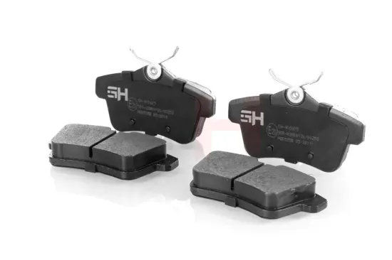 Bremsbelagsatz, Scheibenbremse Hinterachse GH GH-410605 Bild Bremsbelagsatz, Scheibenbremse Hinterachse GH GH-410605