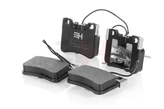 Bremsbelagsatz, Scheibenbremse Vorderachse GH GH-410610 Bild Bremsbelagsatz, Scheibenbremse Vorderachse GH GH-410610