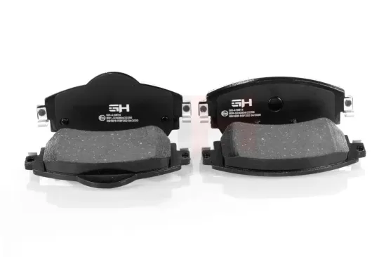 Bremsbelagsatz, Scheibenbremse Vorderachse GH GH-410614 Bild Bremsbelagsatz, Scheibenbremse Vorderachse GH GH-410614