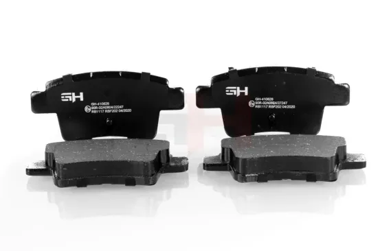 Bremsbelagsatz, Scheibenbremse Hinterachse GH GH-410628 Bild Bremsbelagsatz, Scheibenbremse Hinterachse GH GH-410628