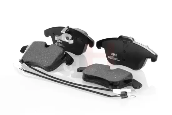 Bremsbelagsatz, Scheibenbremse Vorderachse GH GH-410640 Bild Bremsbelagsatz, Scheibenbremse Vorderachse GH GH-410640