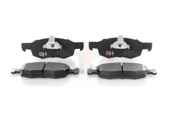Bremsbelagsatz, Scheibenbremse Vorderachse GH GH-410702 Bild Bremsbelagsatz, Scheibenbremse Vorderachse GH GH-410702