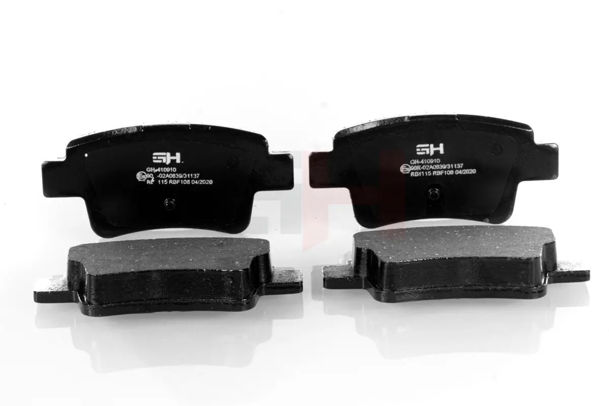Bremsbelagsatz, Scheibenbremse Hinterachse GH GH-410910