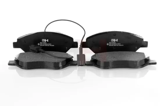 Bremsbelagsatz, Scheibenbremse Vorderachse GH GH-410914 Bild Bremsbelagsatz, Scheibenbremse Vorderachse GH GH-410914