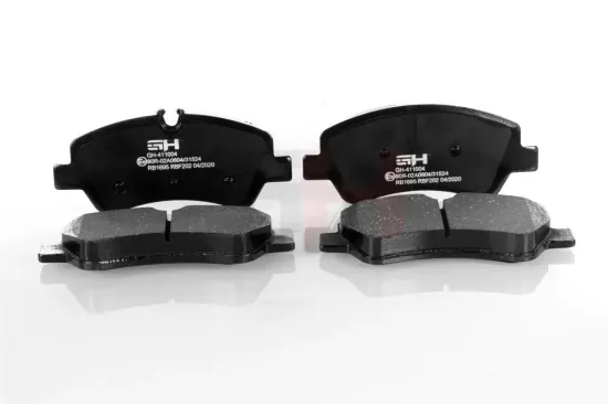 Bremsbelagsatz, Scheibenbremse Hinterachse GH GH-411004 Bild Bremsbelagsatz, Scheibenbremse Hinterachse GH GH-411004