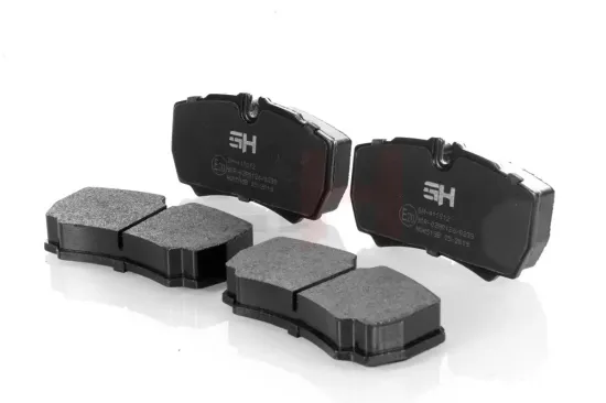 Bremsbelagsatz, Scheibenbremse Hinterachse GH GH-411012 Bild Bremsbelagsatz, Scheibenbremse Hinterachse GH GH-411012