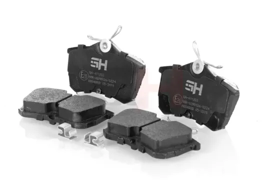 Bremsbelagsatz, Scheibenbremse Hinterachse GH GH-411203 Bild Bremsbelagsatz, Scheibenbremse Hinterachse GH GH-411203
