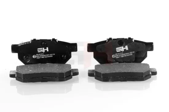 Bremsbelagsatz, Scheibenbremse Hinterachse GH GH-411213 Bild Bremsbelagsatz, Scheibenbremse Hinterachse GH GH-411213