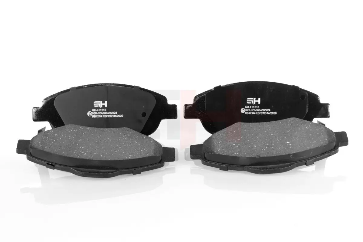 Bremsbelagsatz, Scheibenbremse Vorderachse GH GH-411215