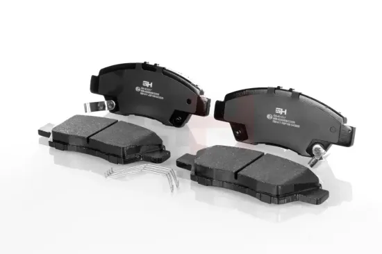 Bremsbelagsatz, Scheibenbremse Vorderachse GH GH-411217 Bild Bremsbelagsatz, Scheibenbremse Vorderachse GH GH-411217