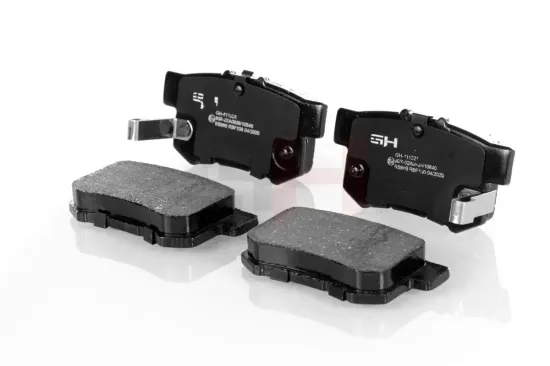 Bremsbelagsatz, Scheibenbremse Hinterachse GH GH-411221 Bild Bremsbelagsatz, Scheibenbremse Hinterachse GH GH-411221