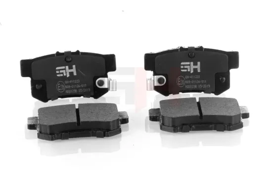 Bremsbelagsatz, Scheibenbremse Hinterachse GH GH-411223 Bild Bremsbelagsatz, Scheibenbremse Hinterachse GH GH-411223