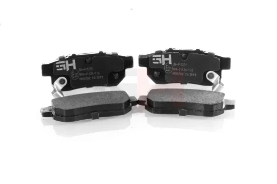 Bremsbelagsatz, Scheibenbremse Hinterachse GH GH-411231 Bild Bremsbelagsatz, Scheibenbremse Hinterachse GH GH-411231