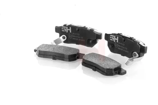 Bremsbelagsatz, Scheibenbremse Hinterachse GH GH-411231 Bild Bremsbelagsatz, Scheibenbremse Hinterachse GH GH-411231