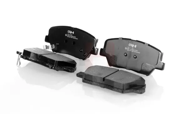 Bremsbelagsatz, Scheibenbremse Vorderachse GH GH-411321 Bild Bremsbelagsatz, Scheibenbremse Vorderachse GH GH-411321