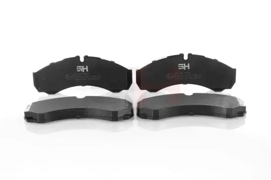 Bremsbelagsatz, Scheibenbremse Vorderachse GH GH-411402 Bild Bremsbelagsatz, Scheibenbremse Vorderachse GH GH-411402