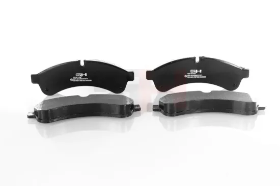 Bremsbelagsatz, Scheibenbremse Hinterachse GH GH-411407 Bild Bremsbelagsatz, Scheibenbremse Hinterachse GH GH-411407