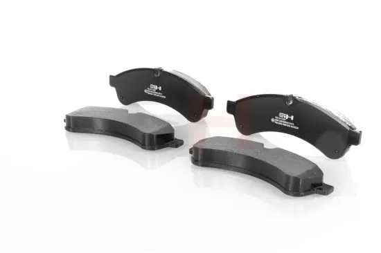 Bremsbelagsatz, Scheibenbremse Hinterachse GH GH-411407 Bild Bremsbelagsatz, Scheibenbremse Hinterachse GH GH-411407
