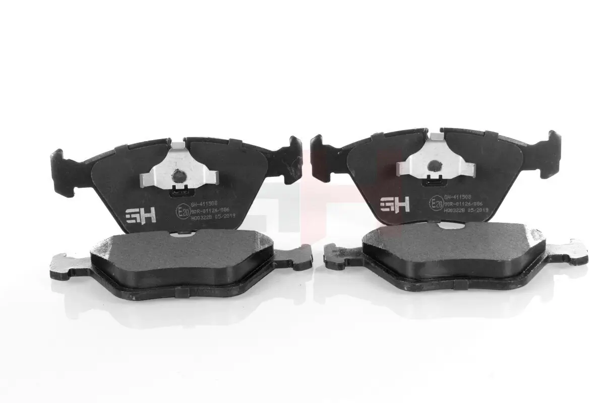 Bremsbelagsatz, Scheibenbremse Vorderachse GH GH-411508